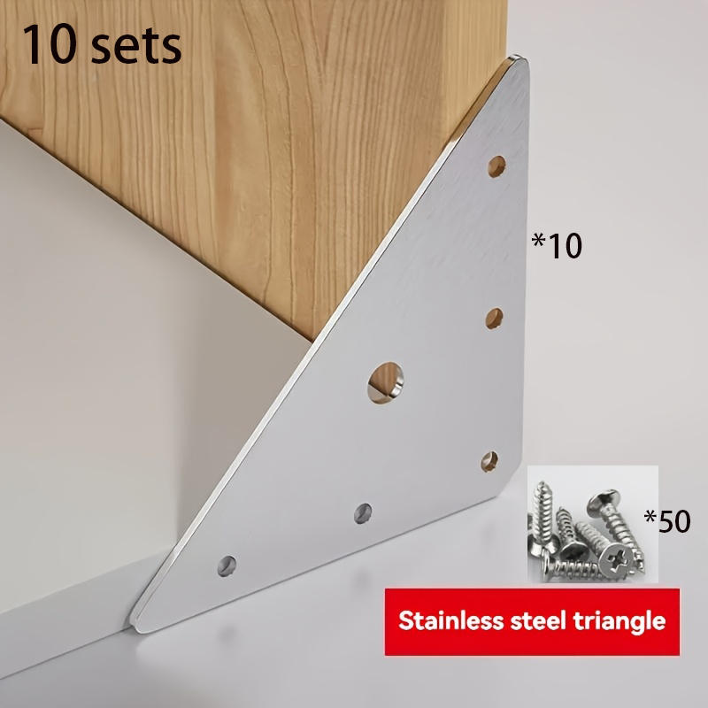 Furniture Hardware Fasteners - 10 Juegos de Soportes de Esquina