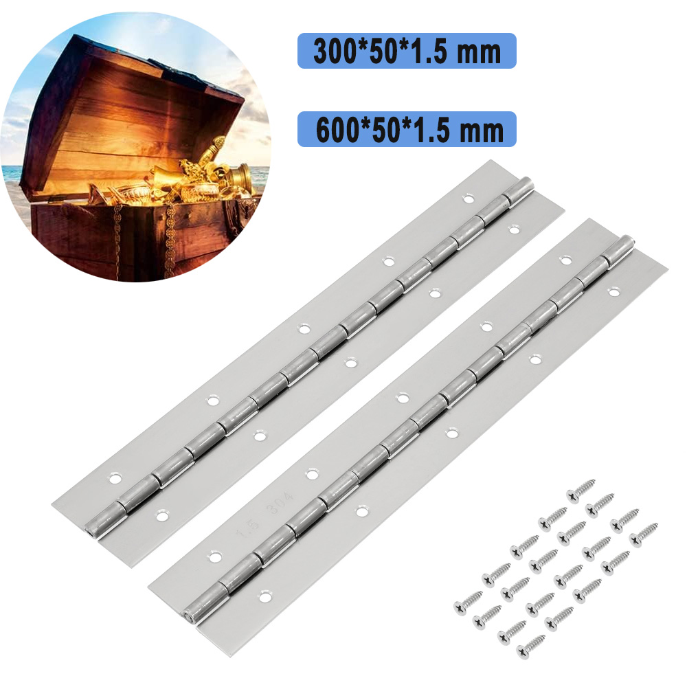 Piano Hinge Continuous - Bisagras de muebles de acero inoxidable