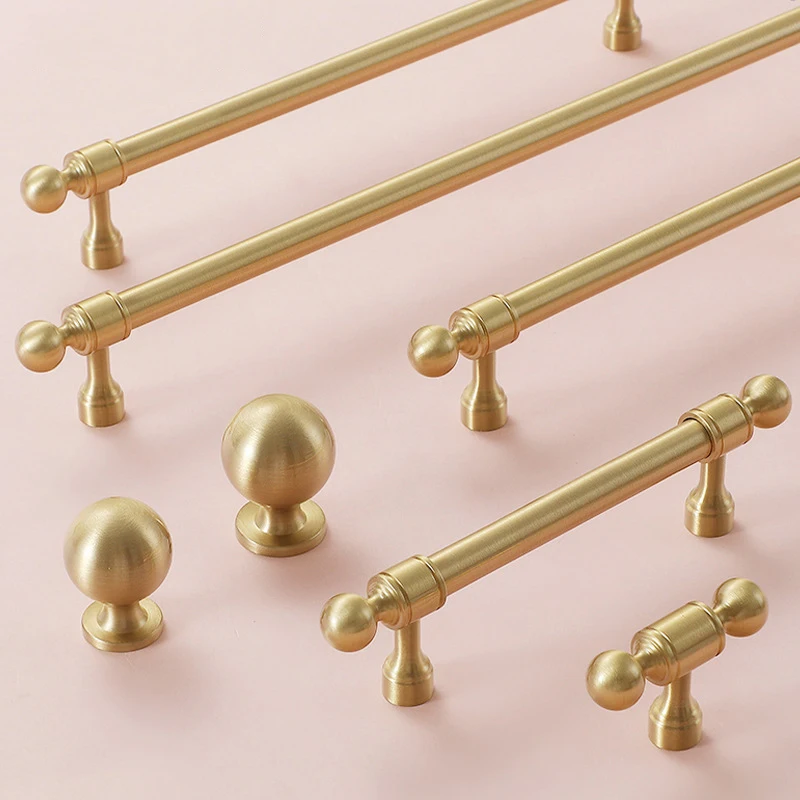 Furniture Hardware Wholesale - Tiradores de gabinete dorados, tirador de