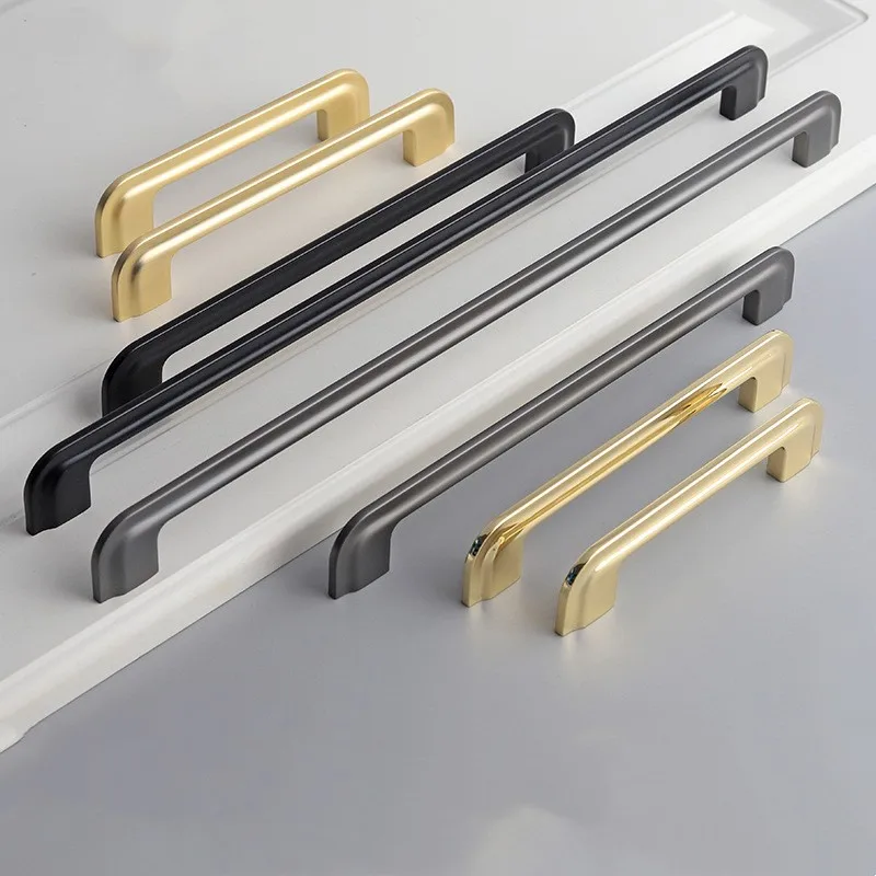Quality Furniture Hardware - Manija de puerta de armario extendida