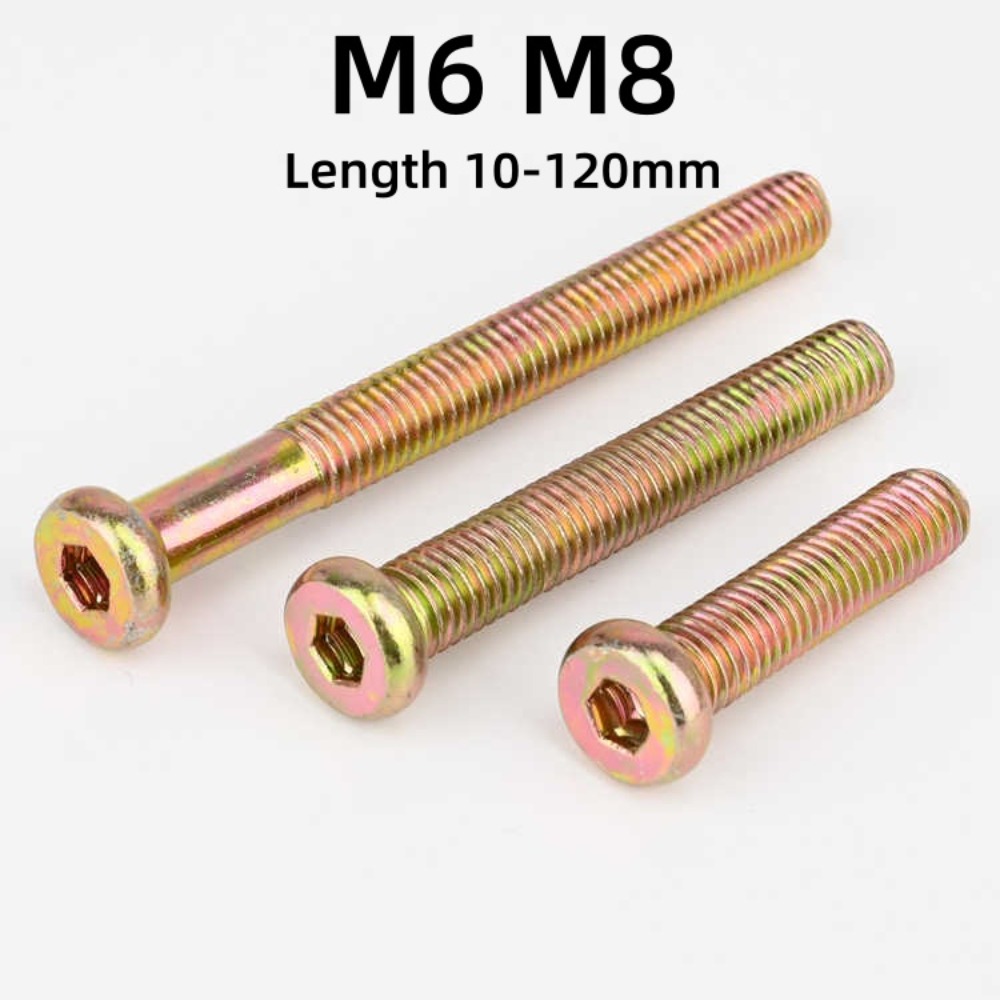 Furniture Hardware Fasteners - Tornillos Allen M6 M8 de Cabeza