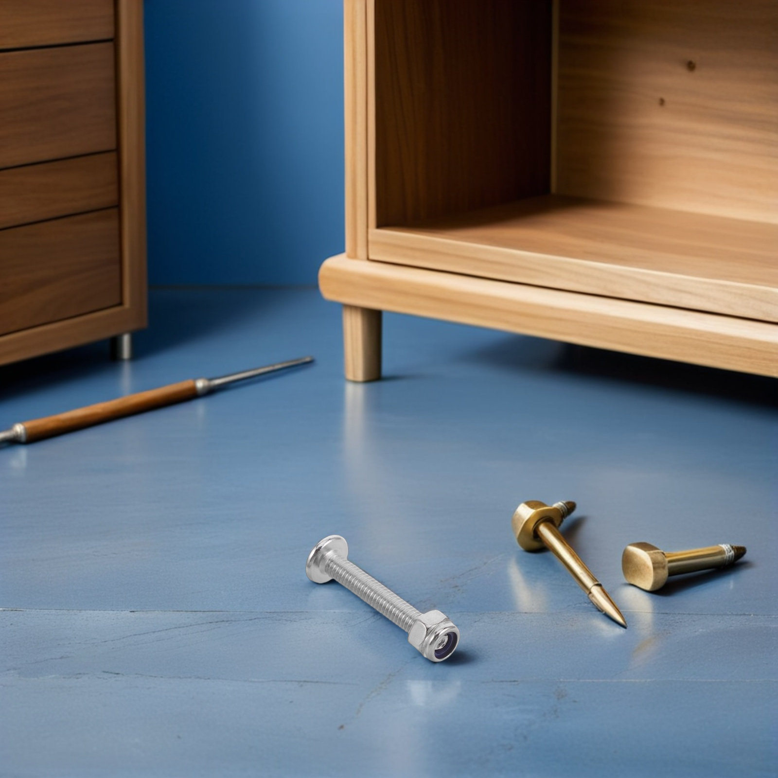 Furniture Hardware Fasteners - 12 Juegos de Tornillos y Tuercas