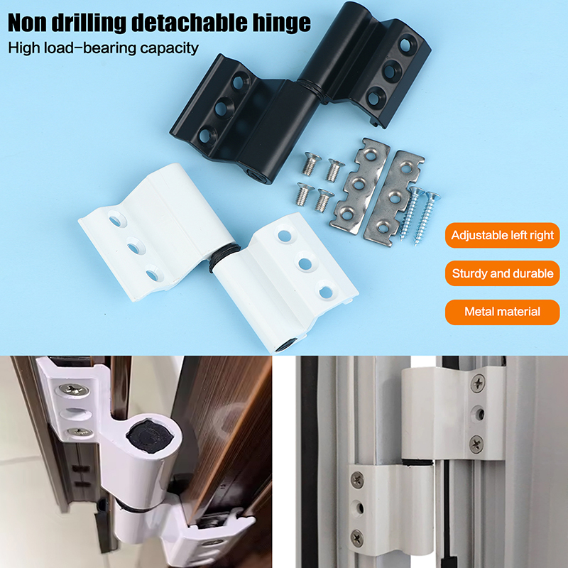 Quality Furniture Hardware - 1/2 Juego de Bisagras Plegables de