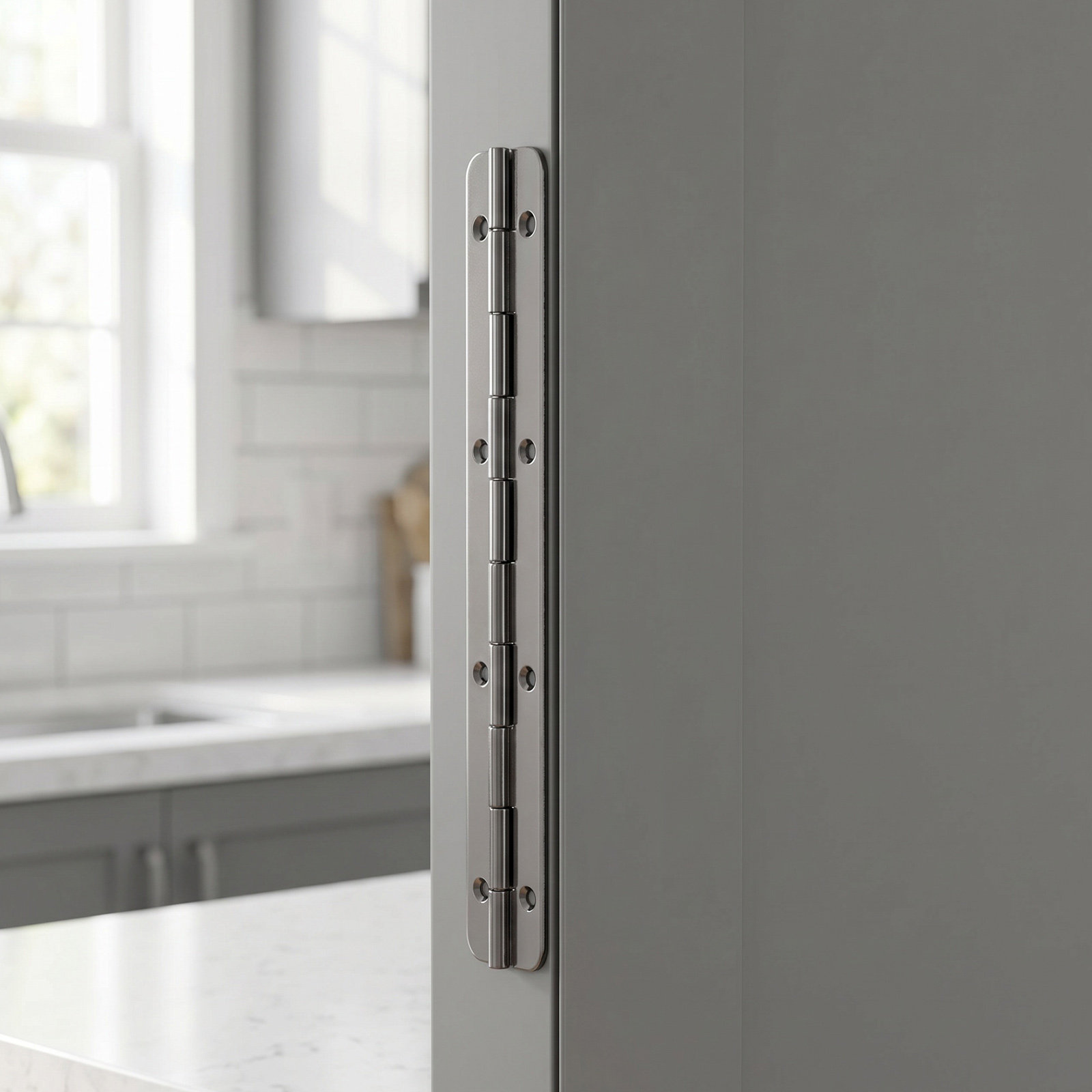 Piano Hinge Continuous - 2 unidades de bisagras de almacenamiento