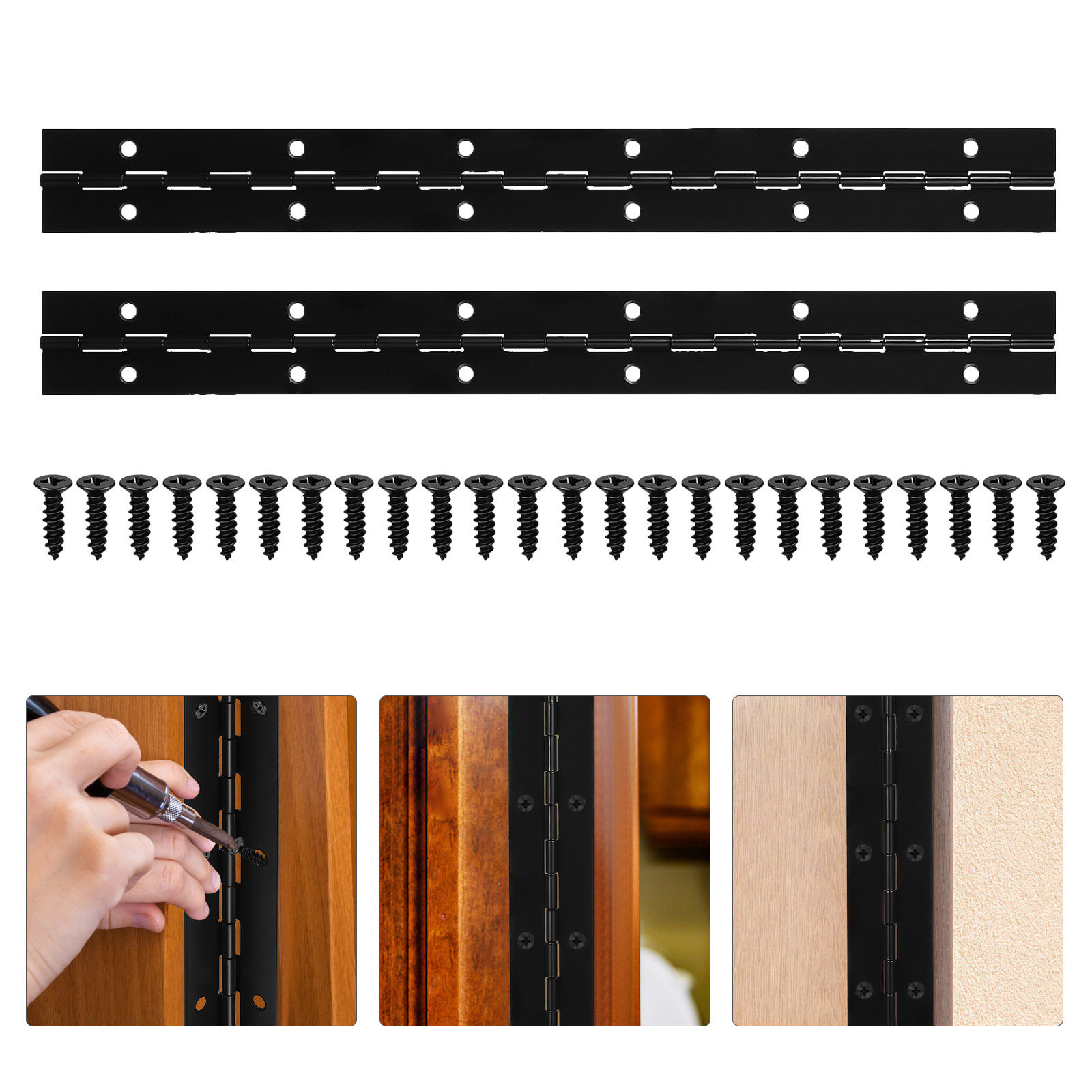 Piano Hinge Continuous - 1 Juego de Bisagras de Piano