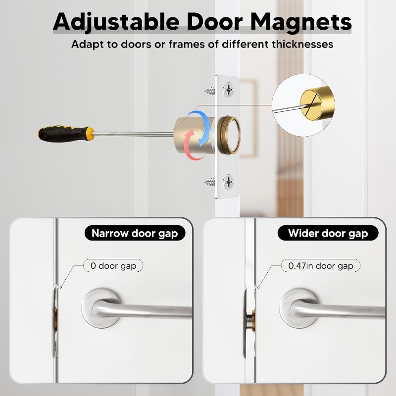 2 unidades de cierres magnétic - Magnetic Catch Door reseña y precio
