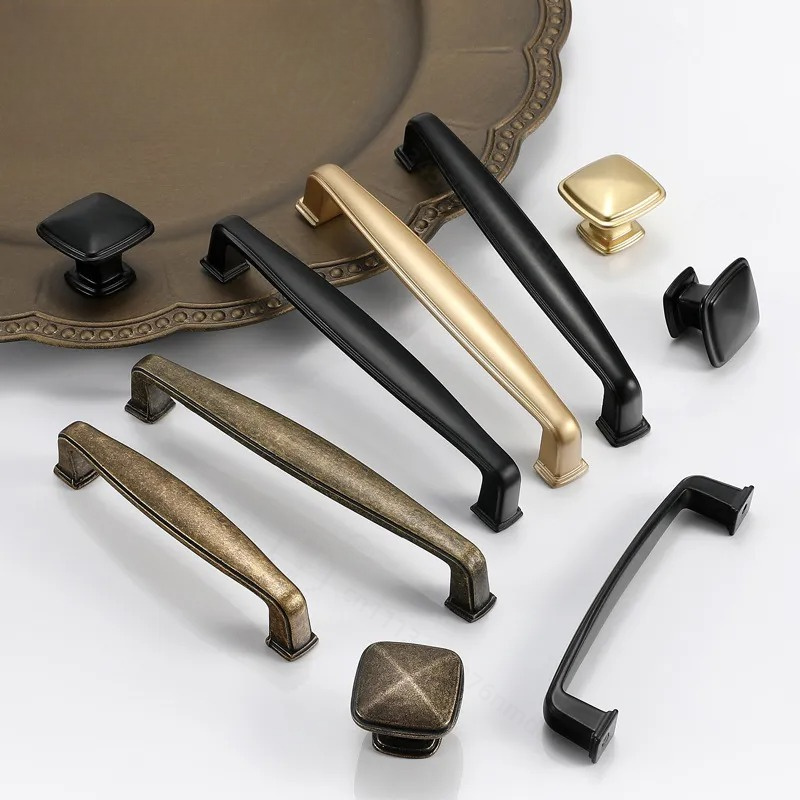 Manija de gabinete negra Yijia - Furniture Hardware Wholesale reseña y precio