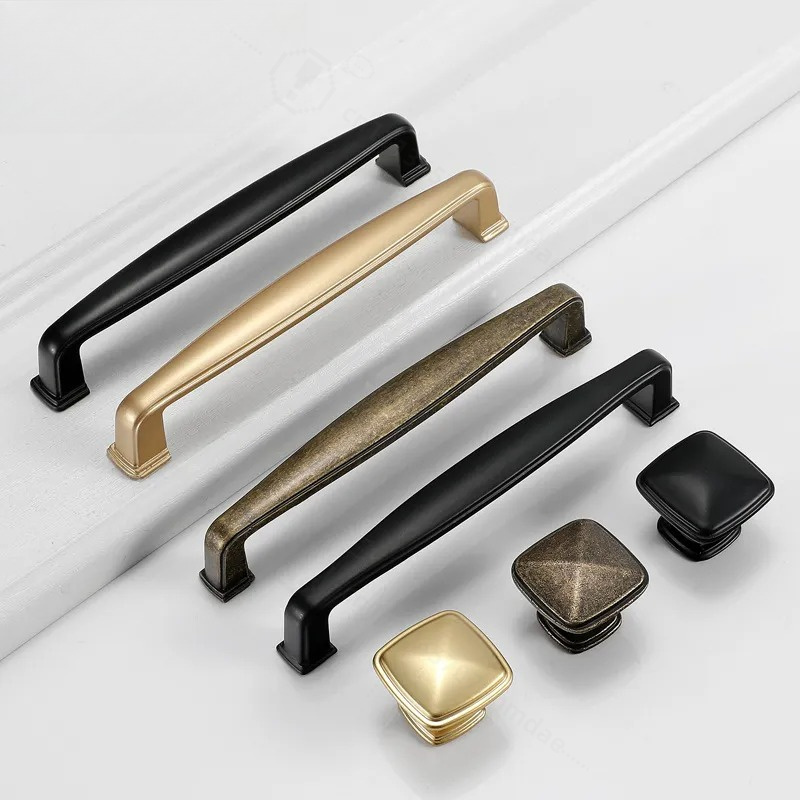 Manija de gabinete negra Yijia - Furniture Hardware Wholesale reseña y precio
