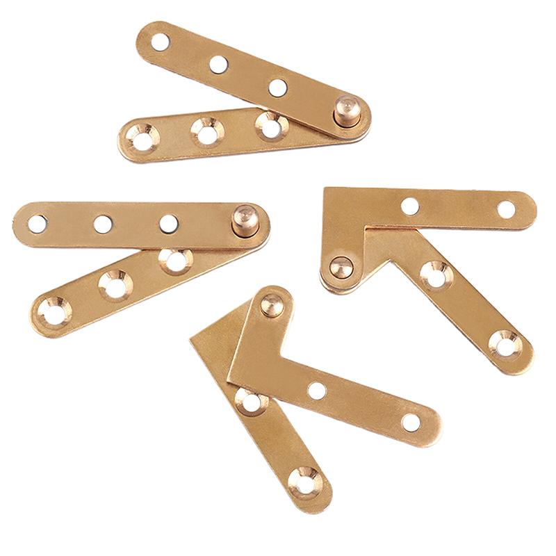 1 par de bisagras de cobre con - Furniture Hardware Fasteners reseña y precio