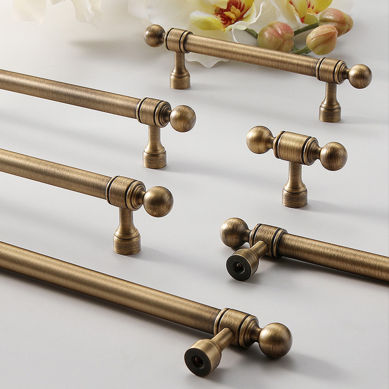 Tiradores de gabinete dorados, - Furniture Hardware Wholesale reseña y precio