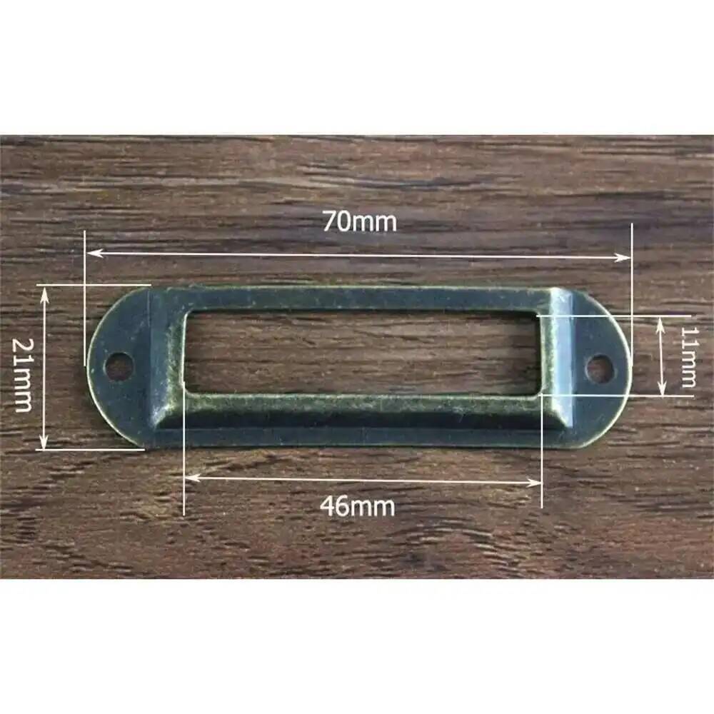 Porta tarjetas con nombre de á - Furniture Hardware Names reseña y precio