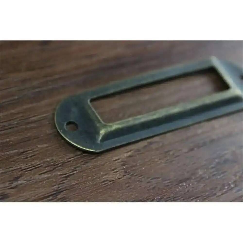 Porta tarjetas con nombre de á - Furniture Hardware Names reseña y precio