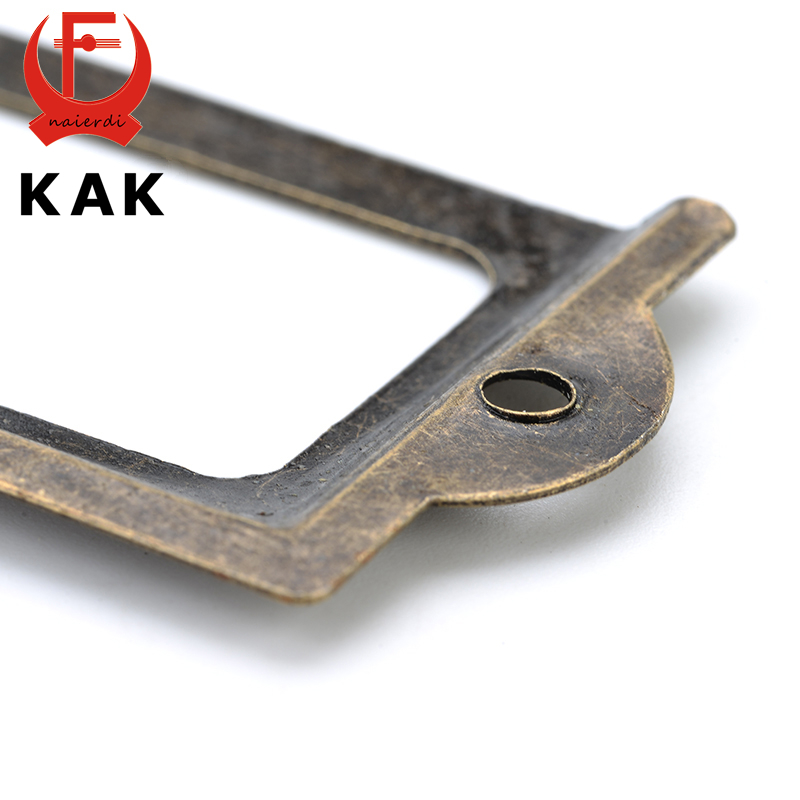 KAK-Marco de tirador de etique - Furniture Hardware Names reseña y precio