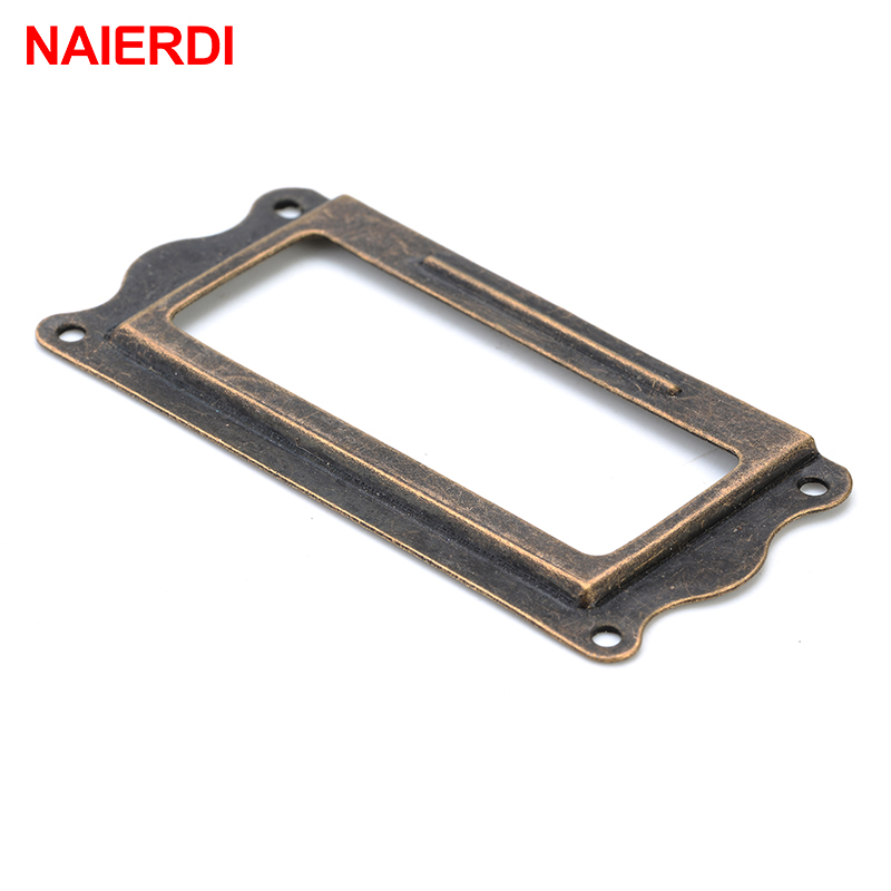 NAIERDI-mango de latón antiguo - Furniture Hardware Names reseña y precio