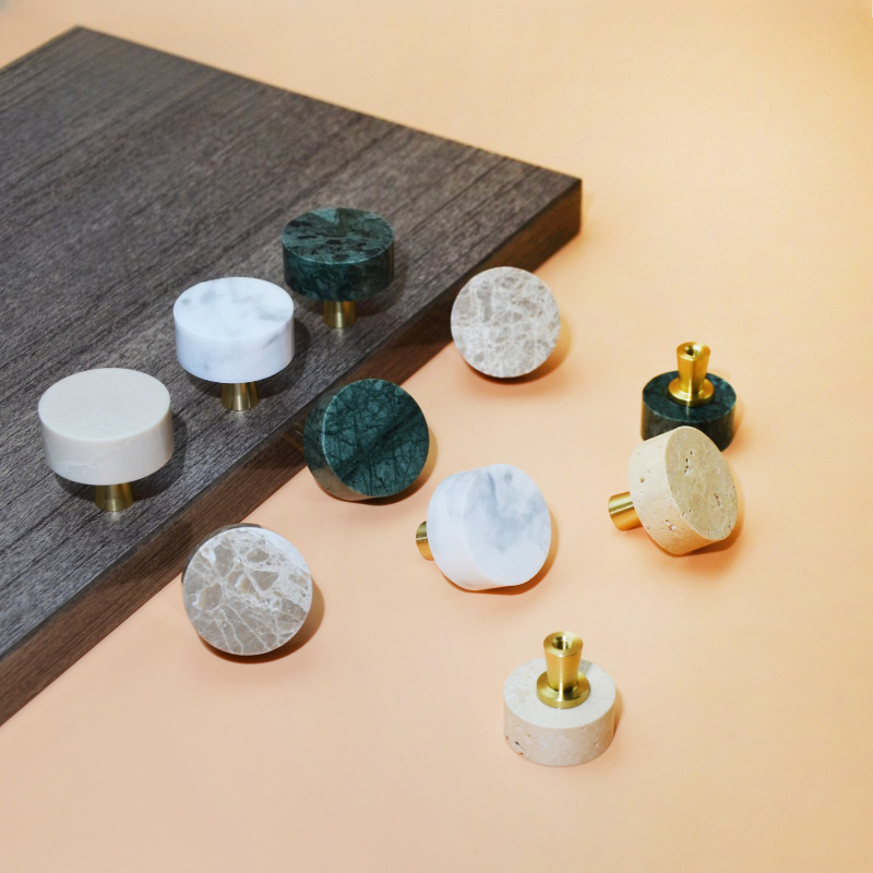 Tirador de mármol verde oscuro - Furniture Hardware Wholesale reseña y precio