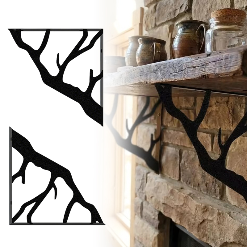 Estante de metal con forma de  - Shelf Bracket Pair reseña y precio