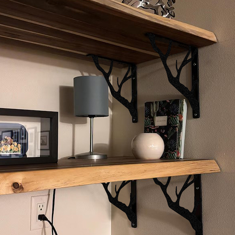 Estante de metal con forma de  - Shelf Bracket Pair reseña y precio