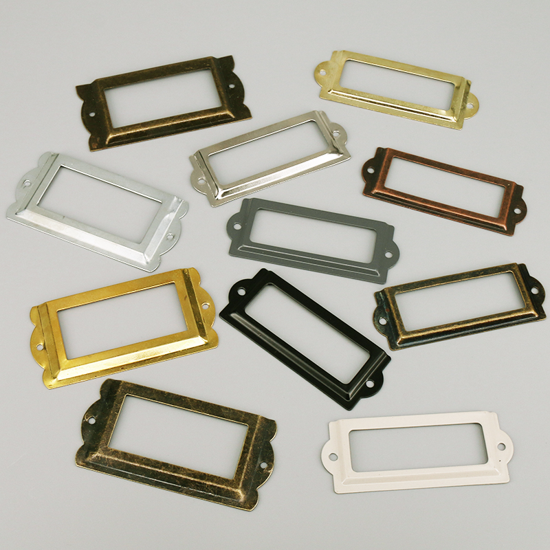 Marco de etiqueta de hierro an - Furniture Hardware Names reseña y precio