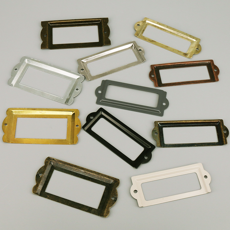 Marco de etiqueta de hierro an - Furniture Hardware Names reseña y precio