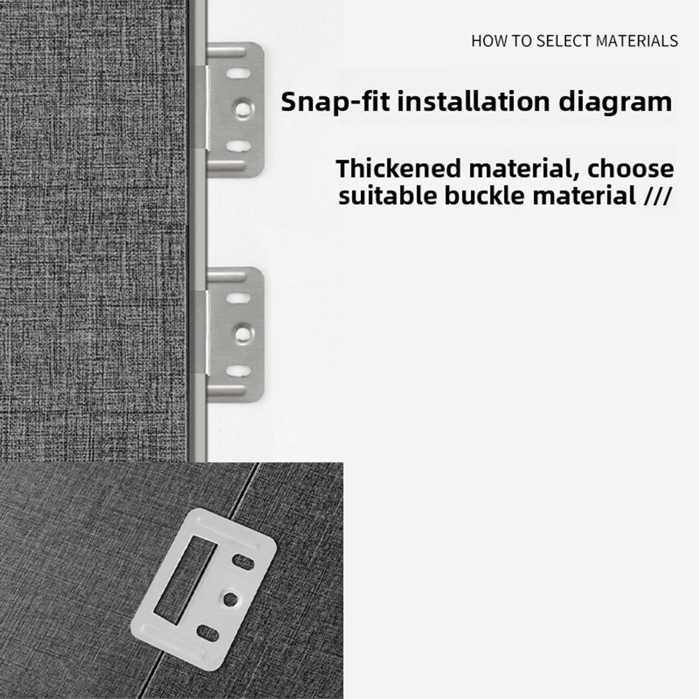 Clips de instalacin de paneles - Furniture Hardware Fasteners reseña y precio