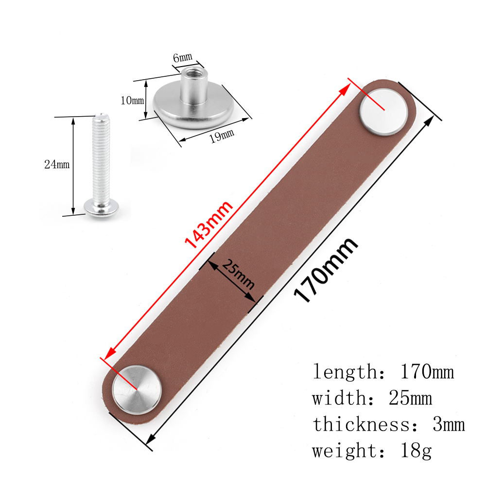 Perillas de cuero para armario - Furniture Hardware In China reseña y precio