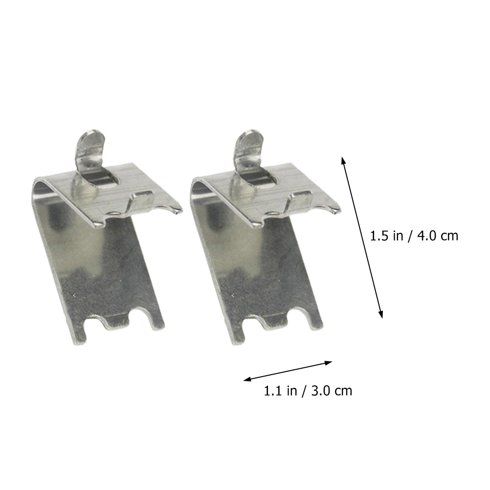 Gancho de acero inoxidable con - Shelf Bracket Pair reseña y precio