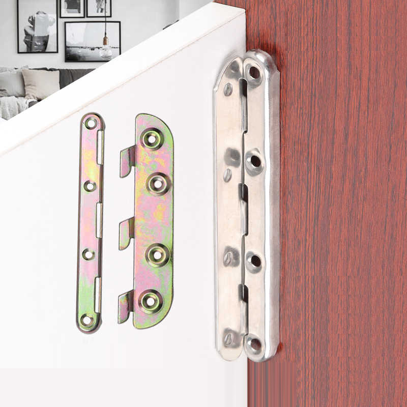 1 Juego de Soportes Metálicos  - Furniture Hardware Fasteners reseña y precio
