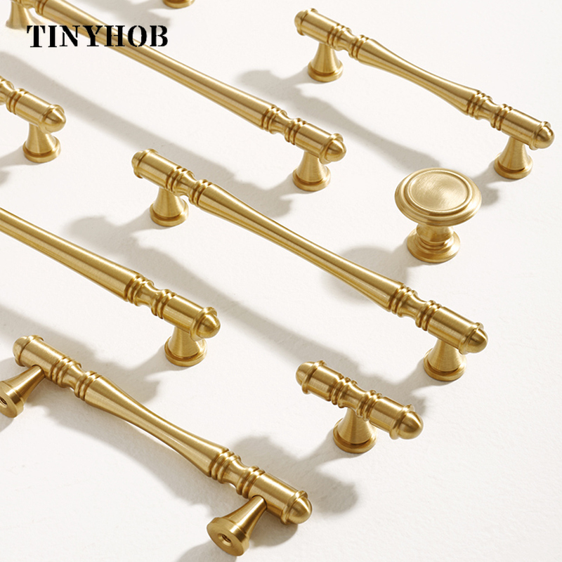 Tiradores de gabinete dorados, - Furniture Hardware Wholesale reseña y precio