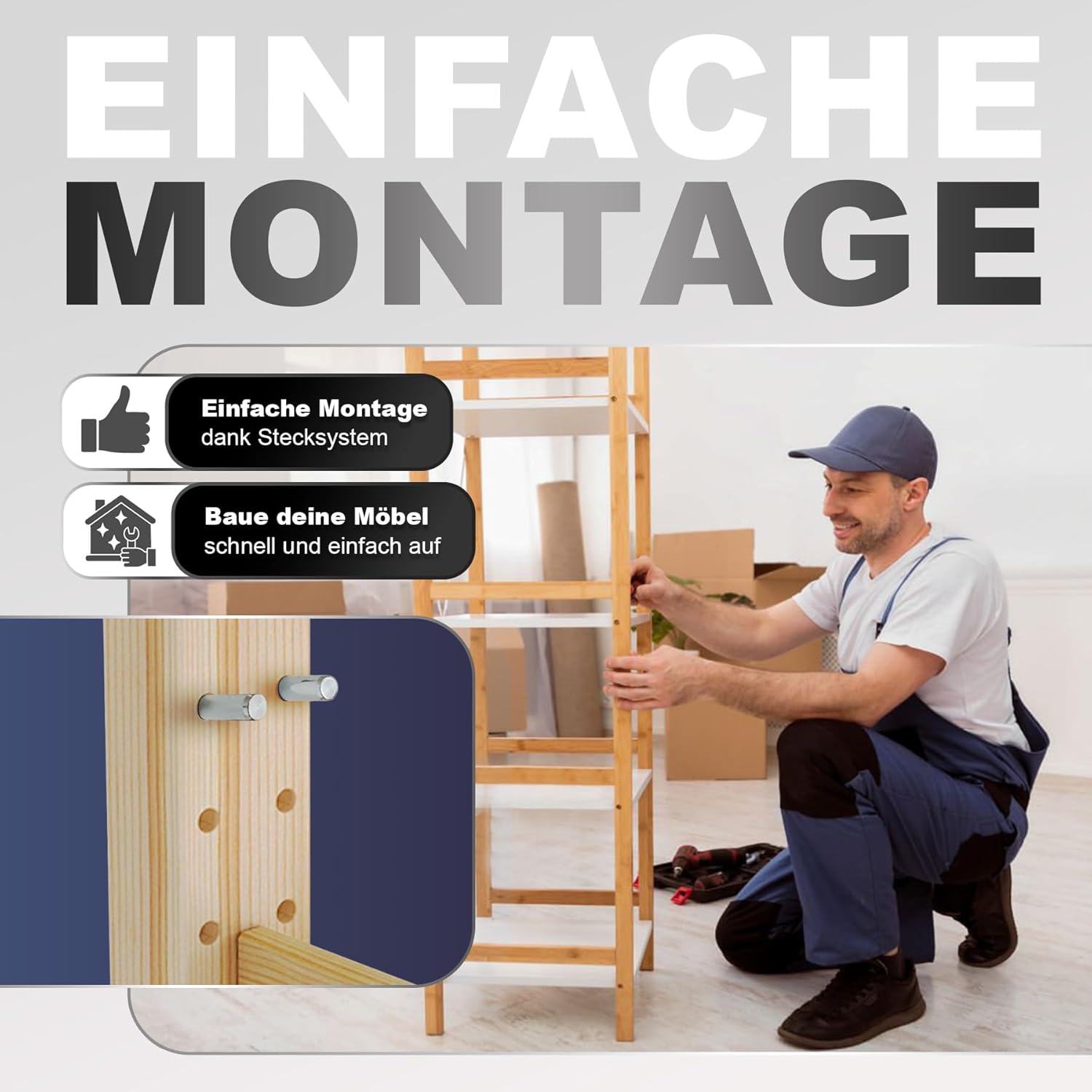 Perno de fijación de muebles,  - Furniture Hardware Ikea reseña y precio
