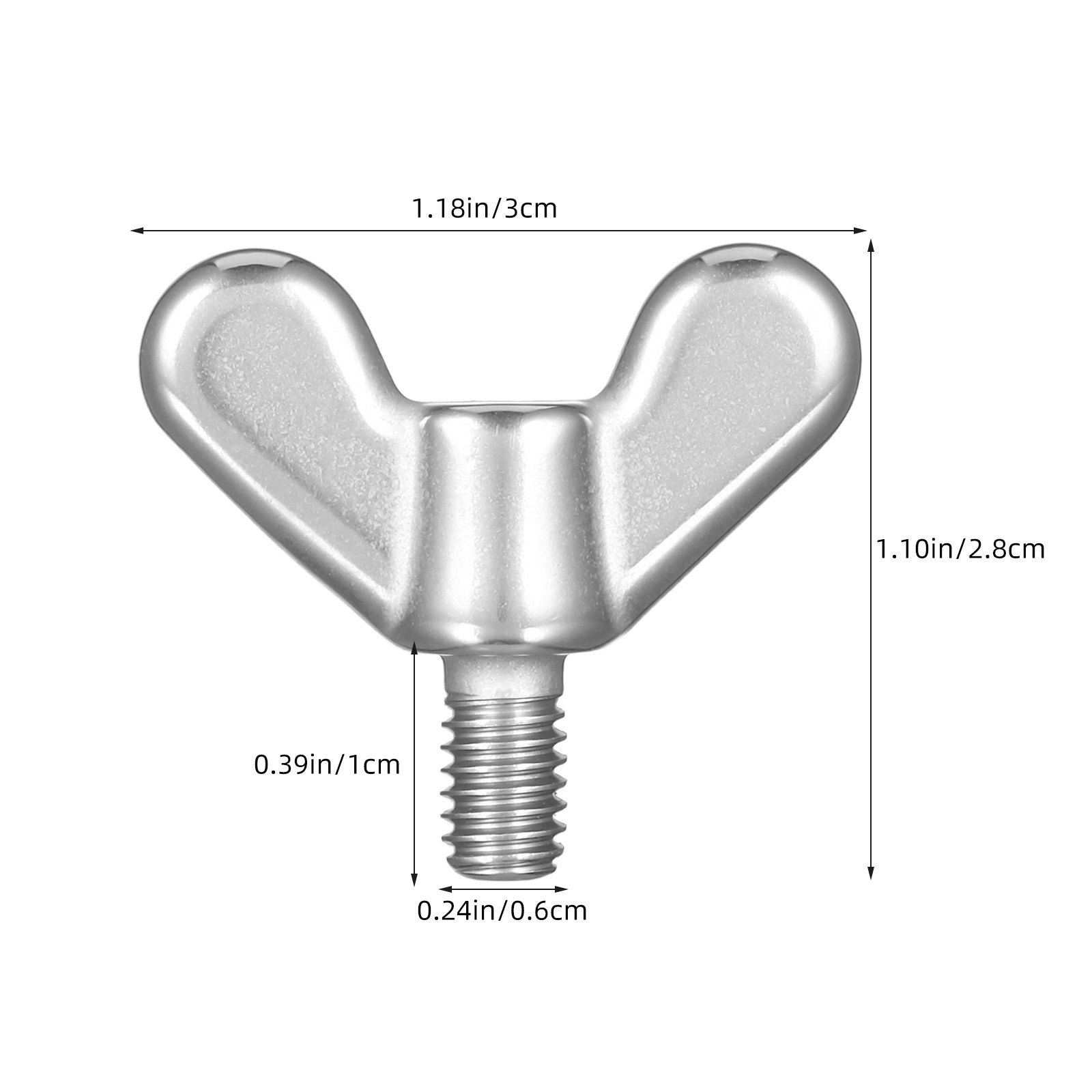 2 Piezas Tornillos de Acero In - Furniture Hardware Fasteners reseña y precio