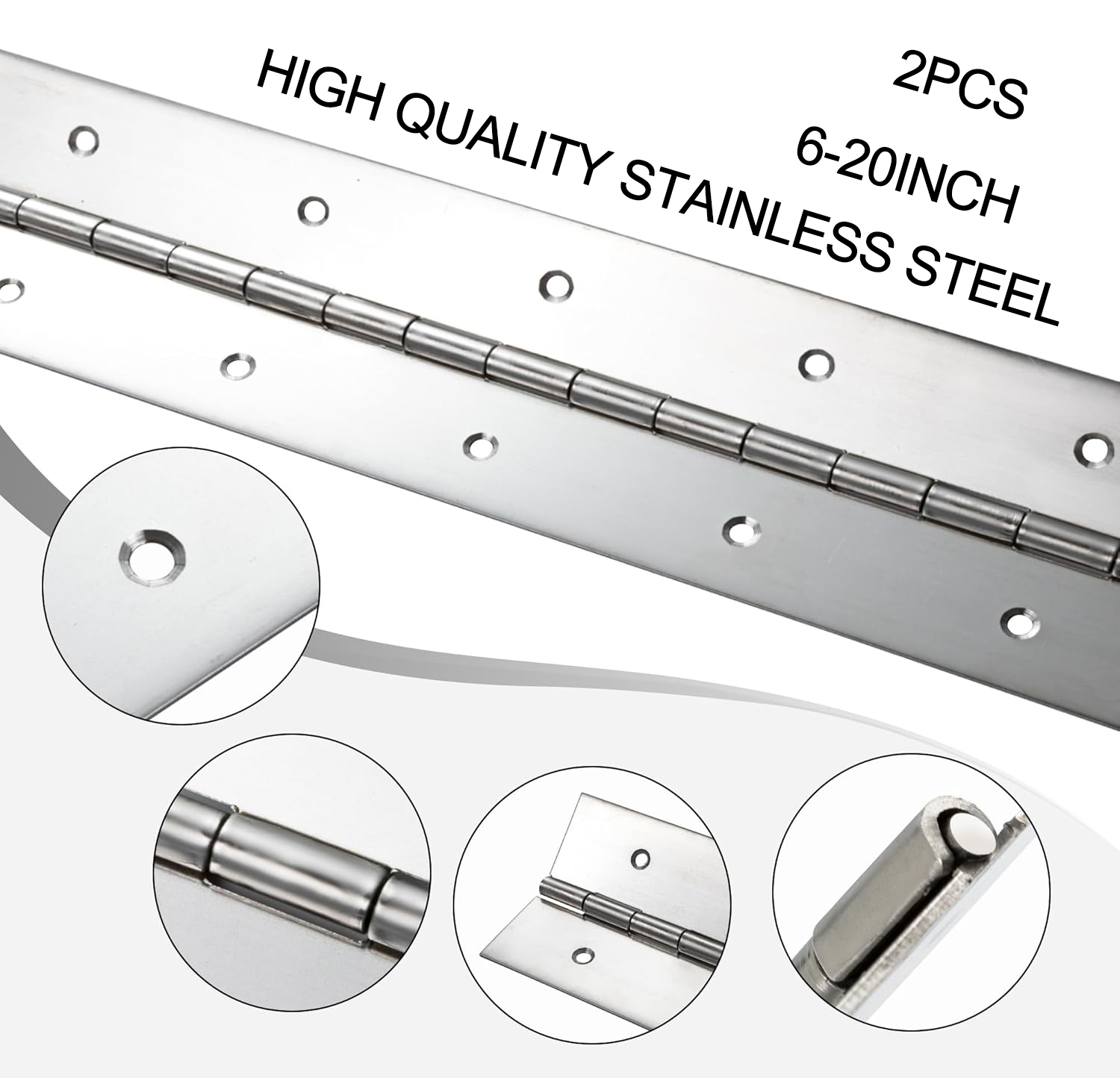 Bisagras de Piano de 6 a 20 Pu - Piano Hinge Continuous reseña y precio